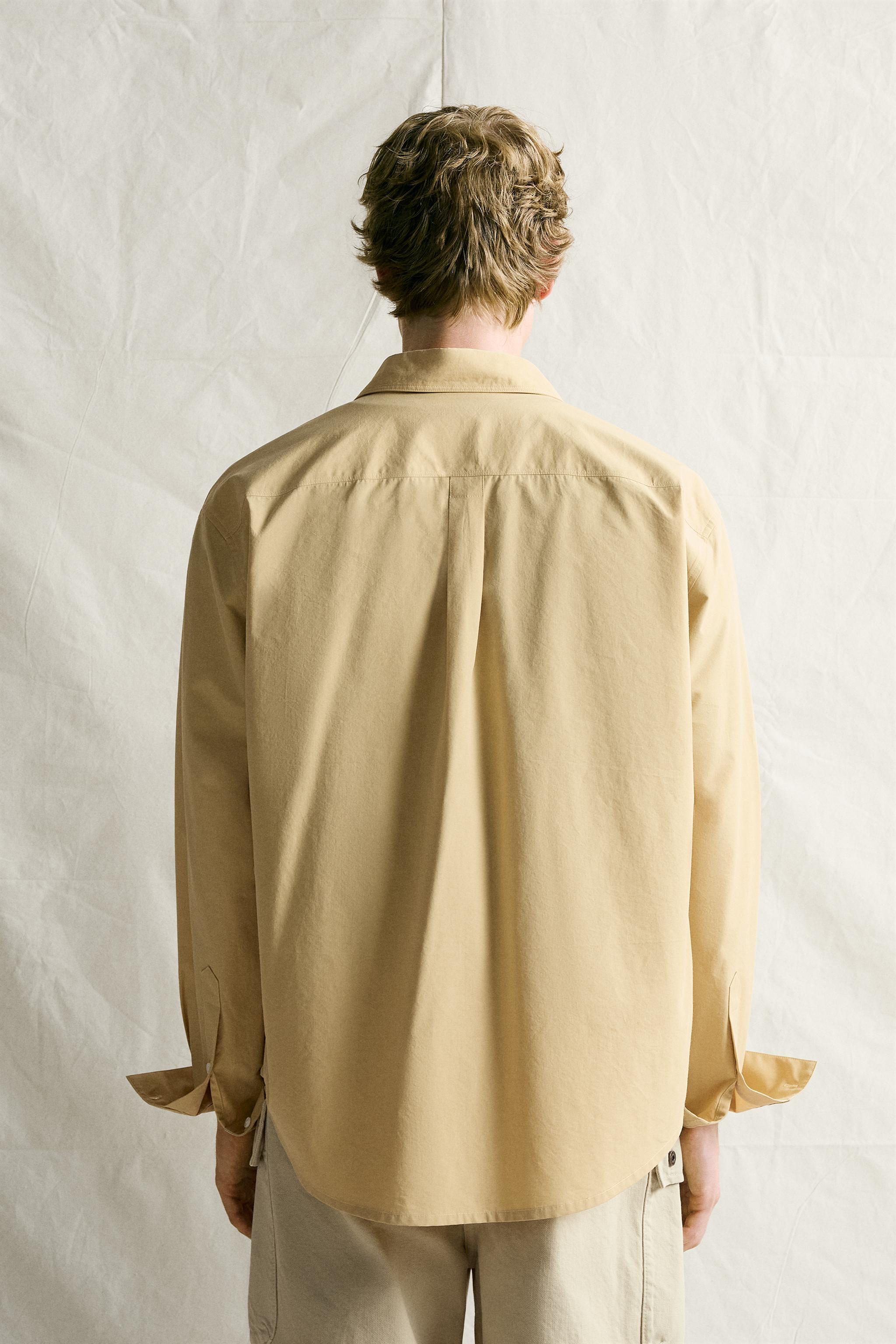 CHEMISE COUPE DÉCONTRACTÉE À POCHE